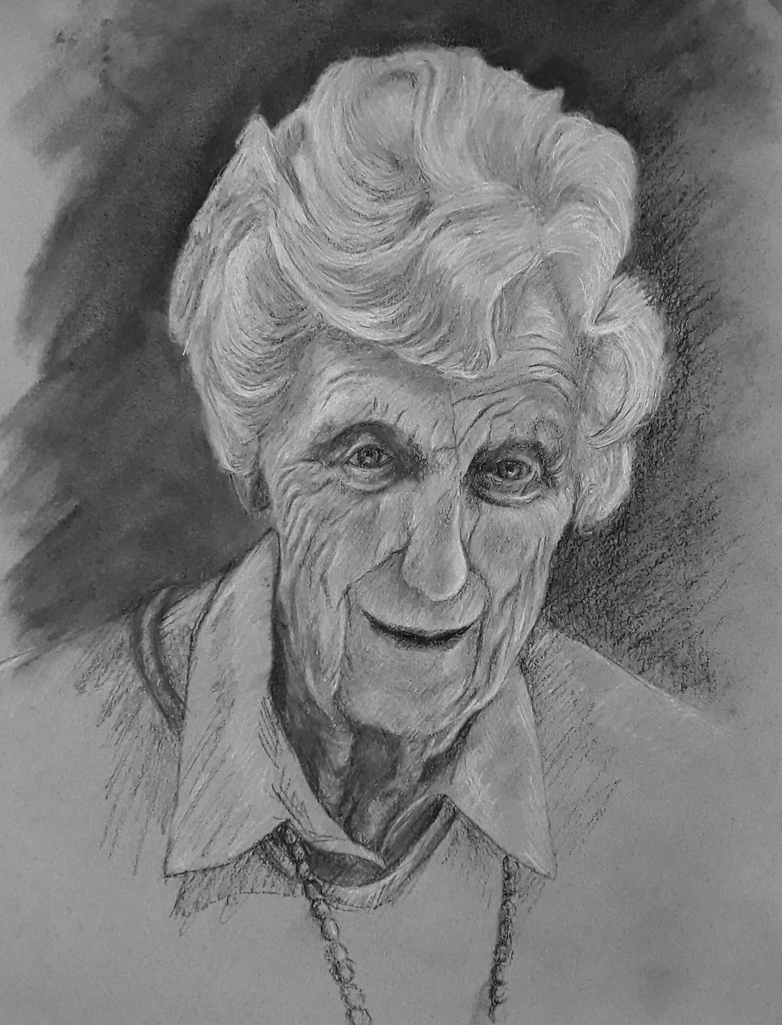drawing of my mother